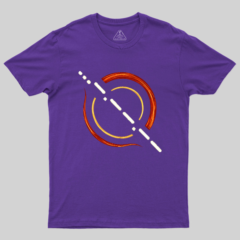 Star Ring Energy Beam Geek T-Shirt