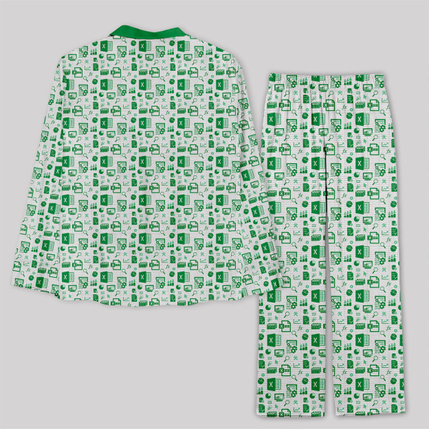 Spreadsheet Pajama Sets