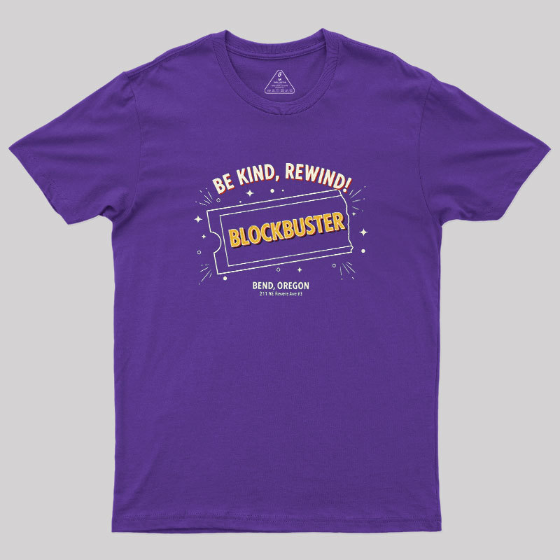 Be Kind, Rewind! Geek T-Shirt