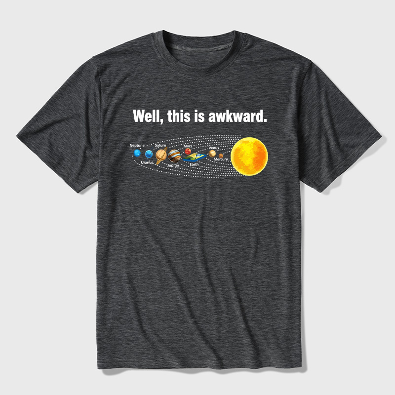 Well This Is Awkward Ultra Soft Heather Tee