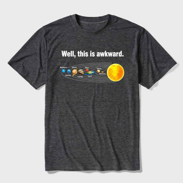 Well This Is Awkward Ultra Soft Heather Tee