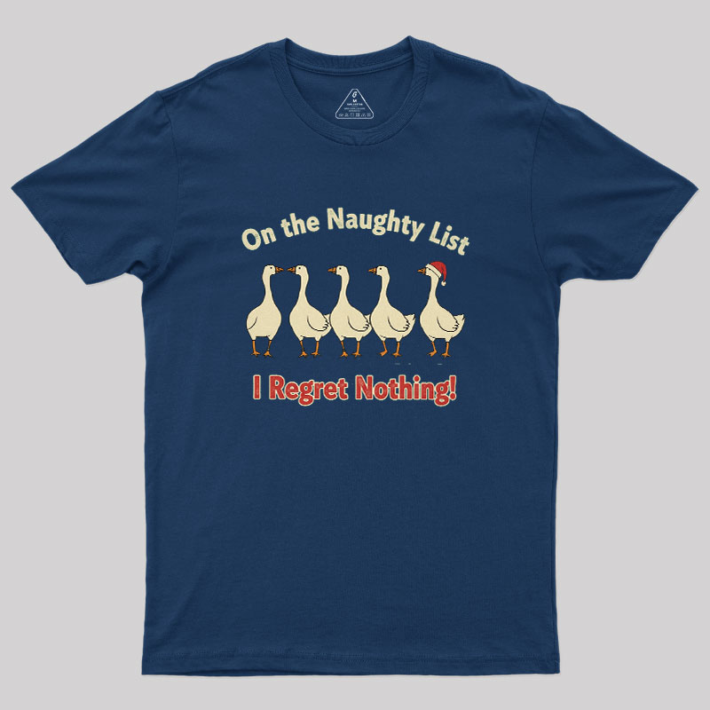 On the Naughty List Geek T-Shirt