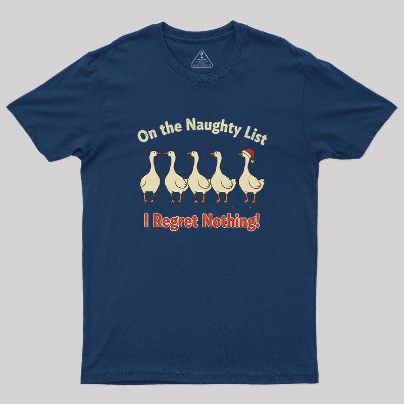 On the Naughty List Geek T-Shirt
