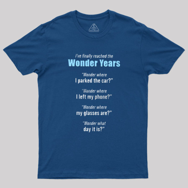 Wonder Years Geek T-Shirt