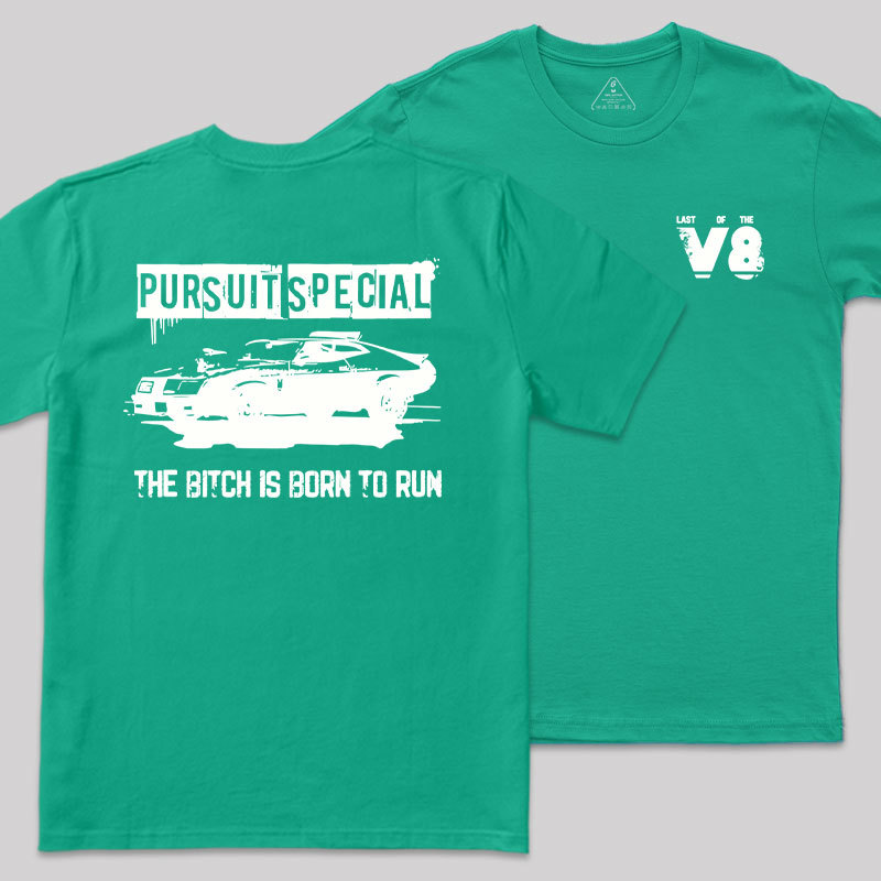 Road Warrior Front and Back Printed Geek T-Shirt