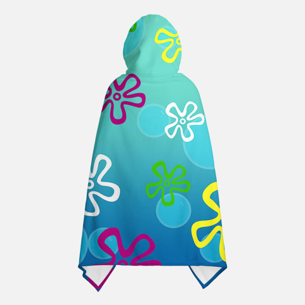 Underwater Beach Flannel Cloak