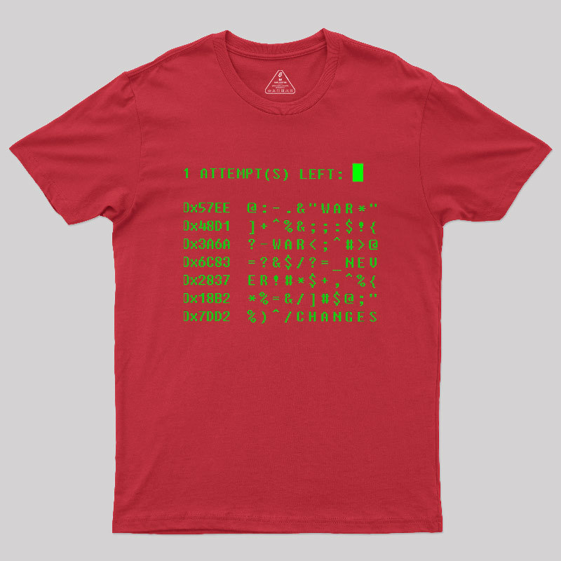 War Never Changes Geek T-Shirt