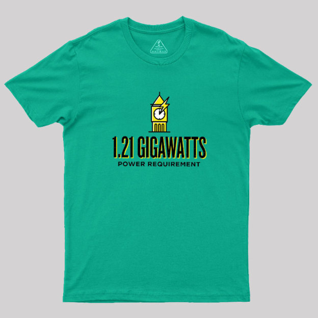 1.21 Gigawatts Geek T-Shirt