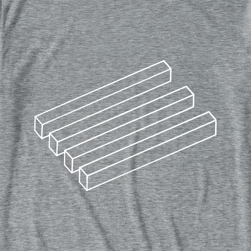 Optical Illusion Ultra Soft Heather Tees