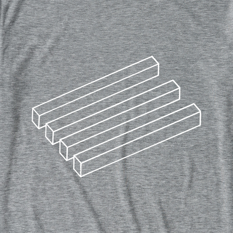 Optical Illusion Ultra Soft Heather Tees