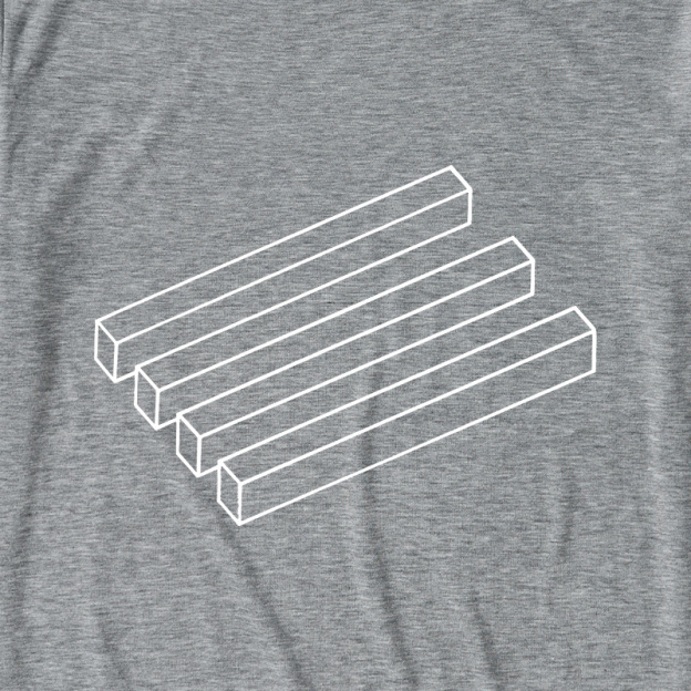 Optical Illusion Ultra Soft Heather Tees
