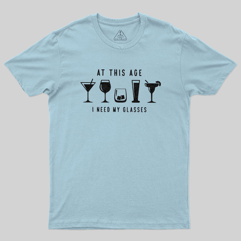 I Need My Glasses Geek T-Shirt