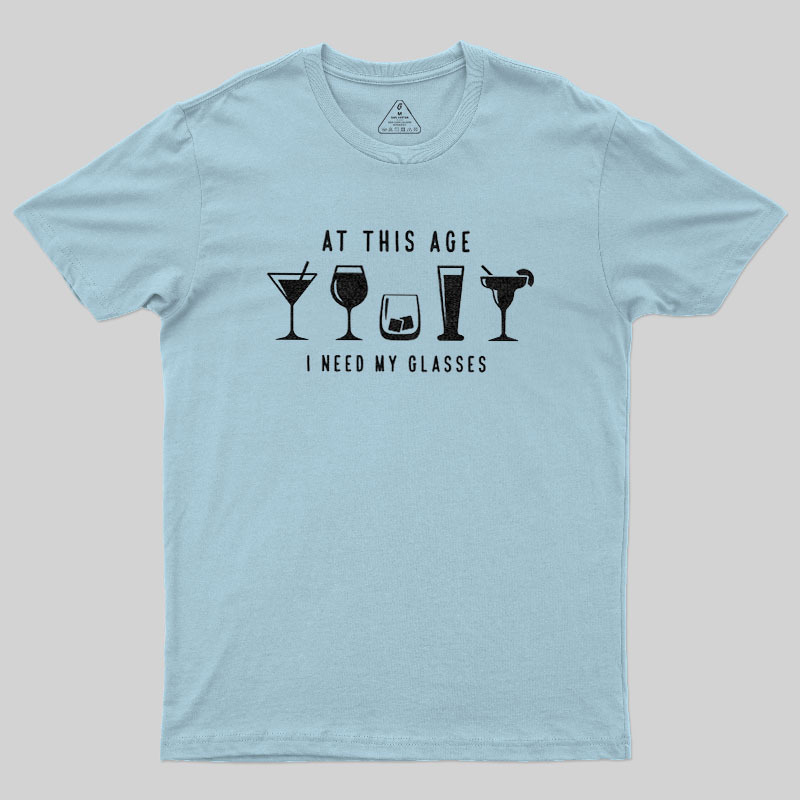 I Need My Glasses Geek T-Shirt