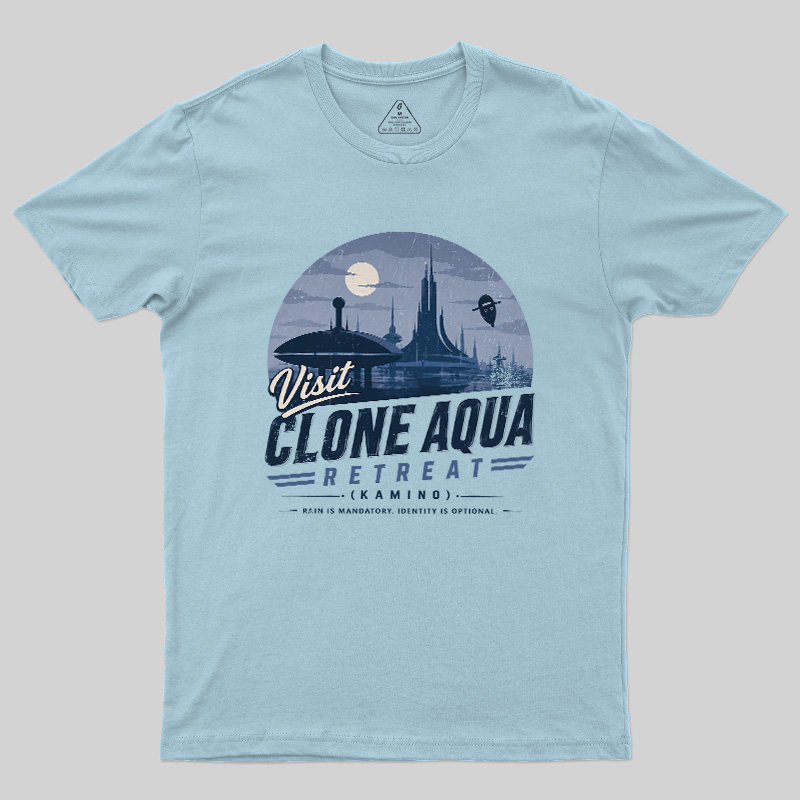 Clone Aqua Retreat Geek T-Shirt