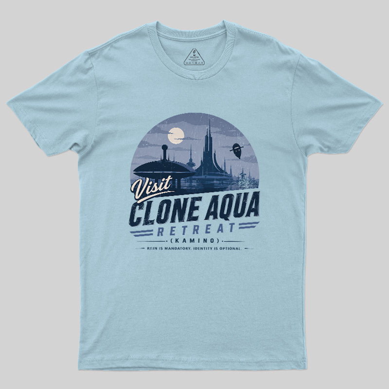 Clone Aqua Retreat Geek T-Shirt