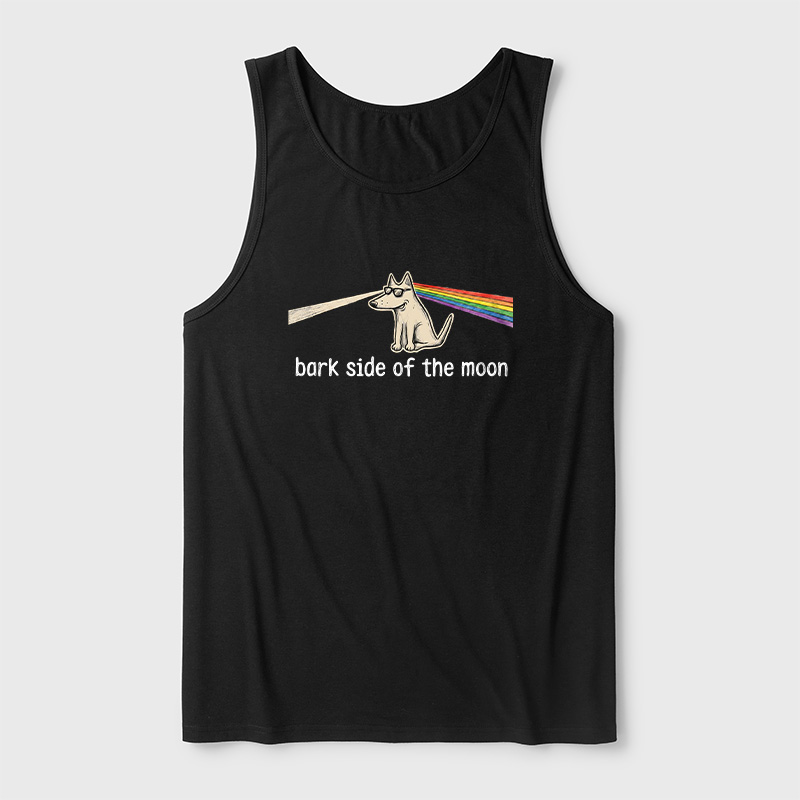 Back Side Of The Moon Ultra Soft Heather Tank