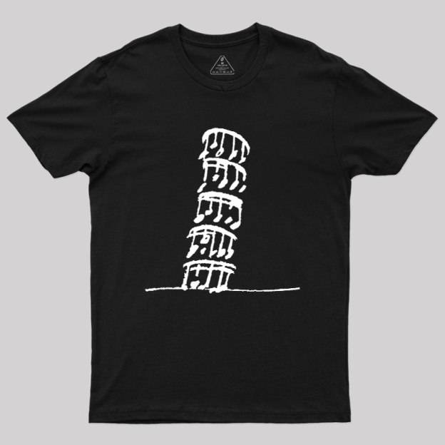 Stacked Music Notes Pun Geek T-Shirt