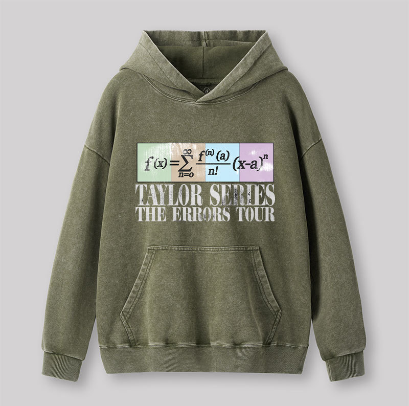 Taylor Series The Errors Washed Hoodie