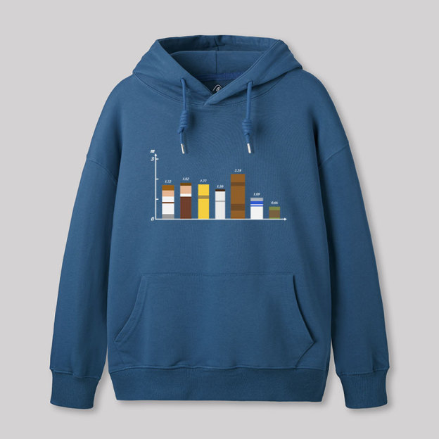 Height Wars Geek Hoodie
