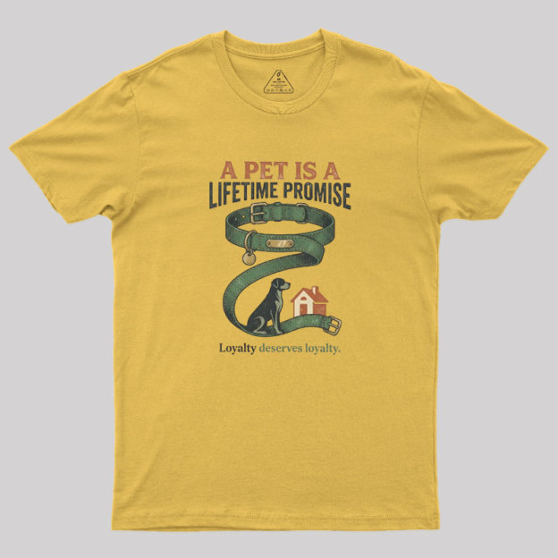 A Pat Is A Lifetime Promise Geek T-Shirt