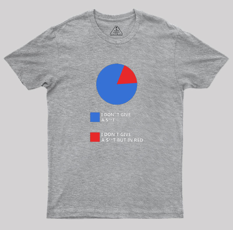 I Don't Give A Sh** Geek T-Shirt