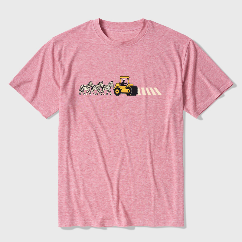 Zebra Crossing Factory Ultra Soft Heather Tee