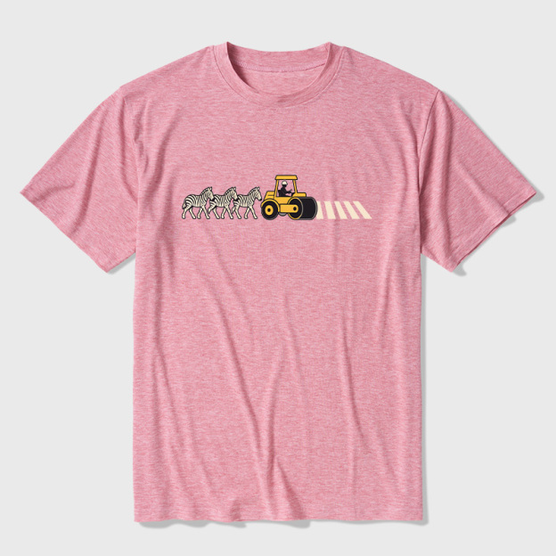 Zebra Crossing Factory Ultra Soft Heather Tee