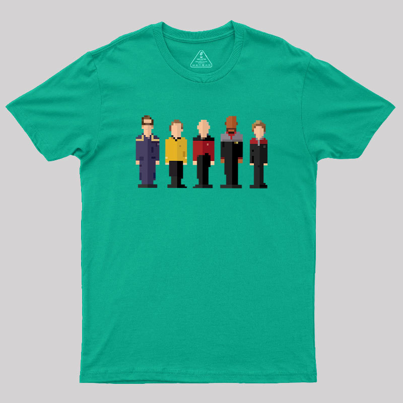 Spaceship Captains Geek T-Shirt