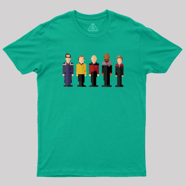 Spaceship Captains Geek T-Shirt