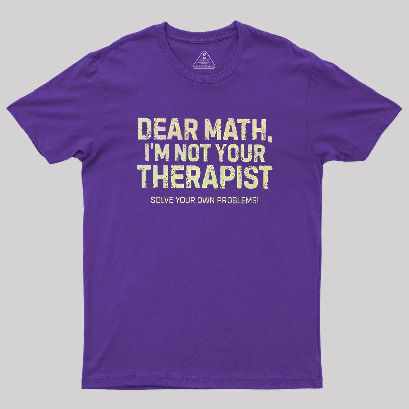Dear Math Geek T-Shirt