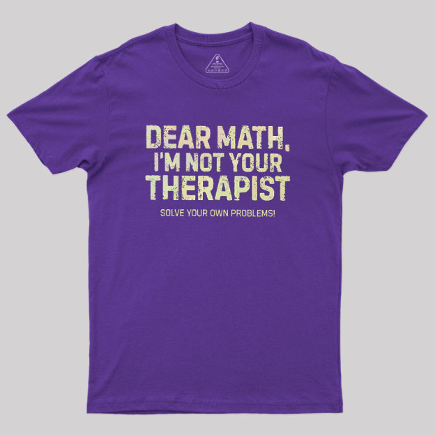 Dear Math Geek T-Shirt