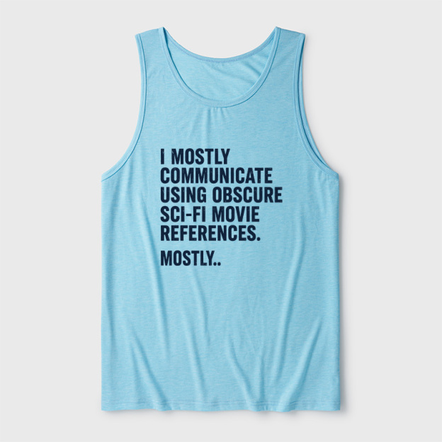Sci-Fi Movie Reference Ultra Soft Heather Tank