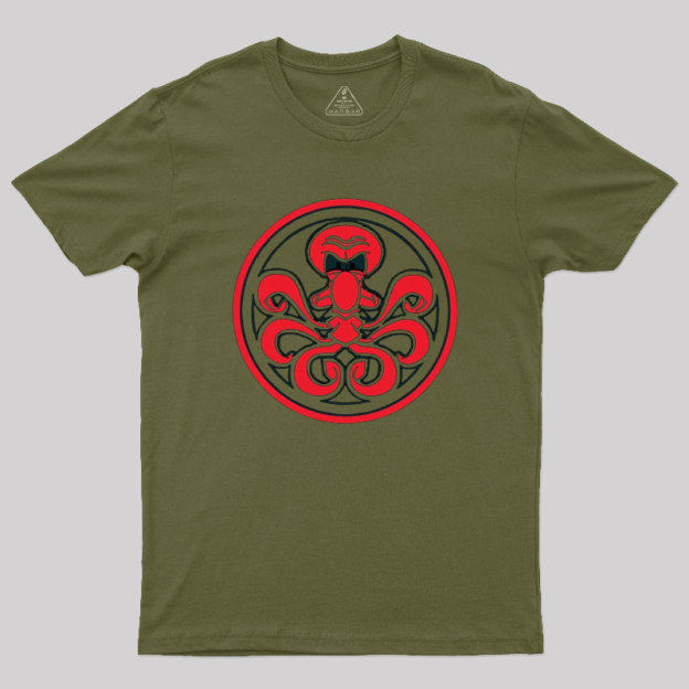 Octopus Who Hates Work Geek T-Shirt