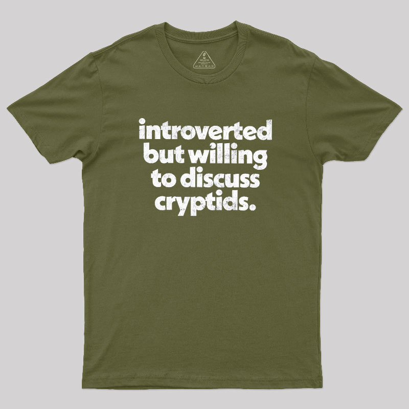 Cryptid Enthusiast Geek T-Shirt