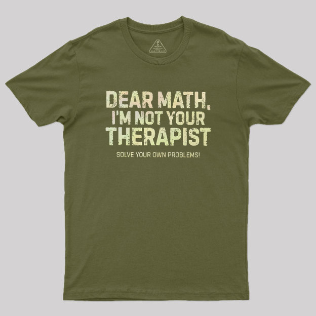Dear Math Geek T-Shirt
