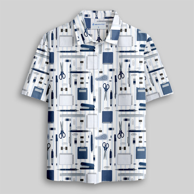 Work Mode Button Up Pocket Shirt