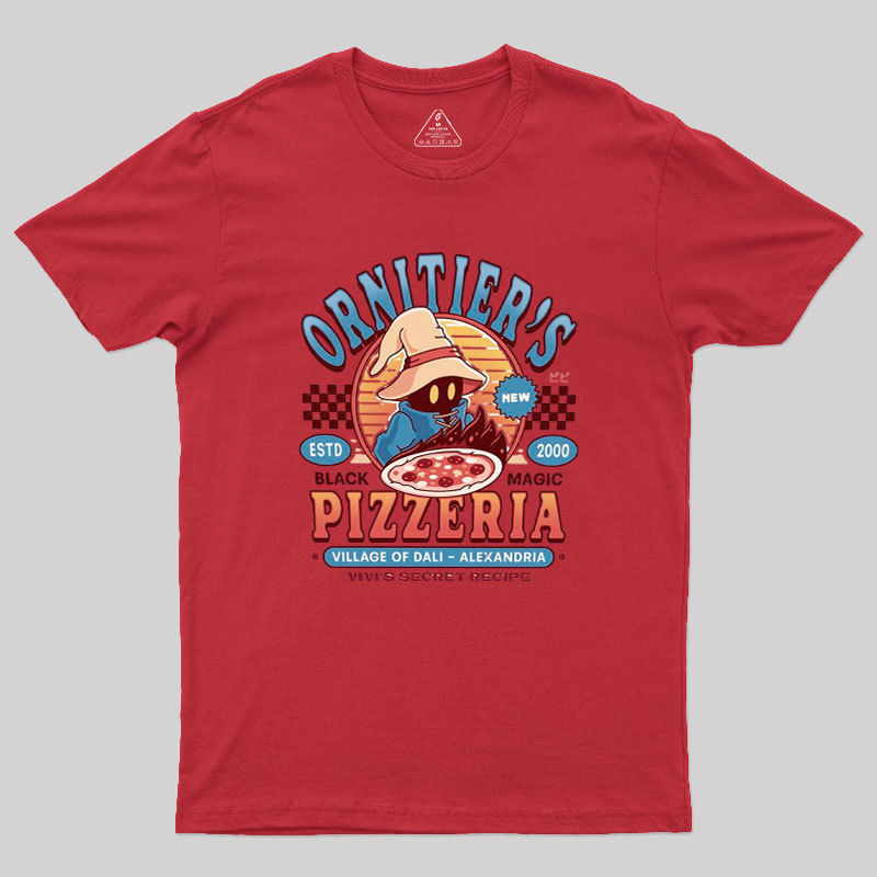 Ornitier Pizzeria Vintage Geek T-Shirt