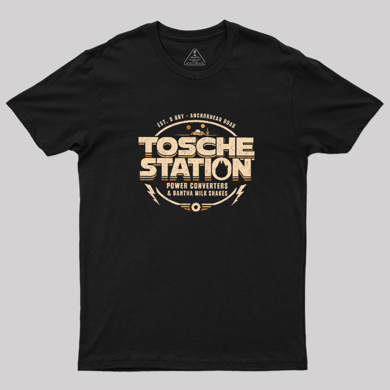 Power Converters And Bantha Milk Shakes Geek T-Shirt