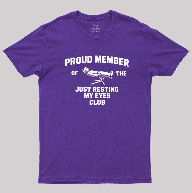 Resting Club Geek T-Shirt