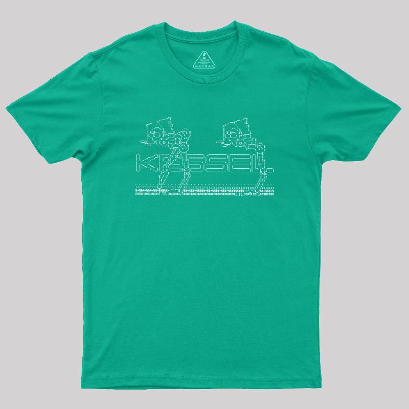 ASCII Art Sci-Fi KESSEL Walker Terminal Code Geek T-Shirt