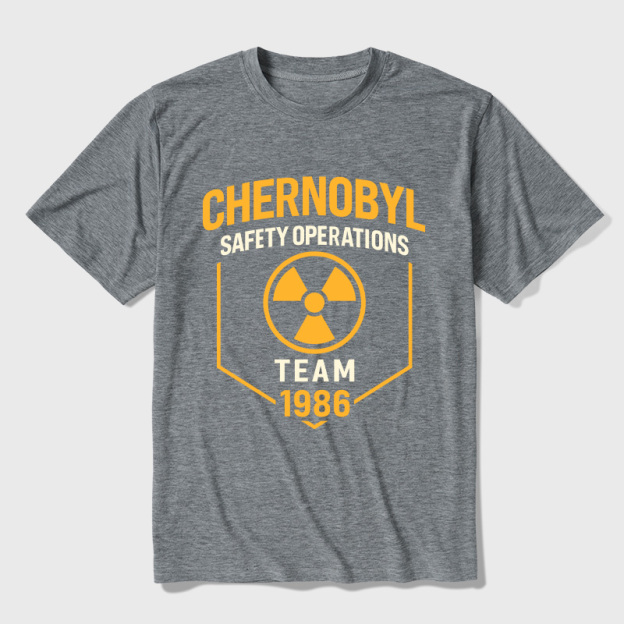 Chernobyl 1986 Safety Operations Team Ultra Soft Heather Tee