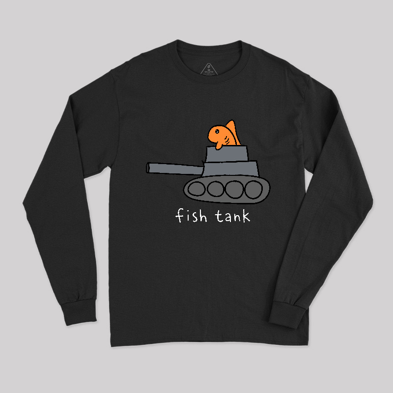 Fish Tank Geek Long Sleeve T-Shirt