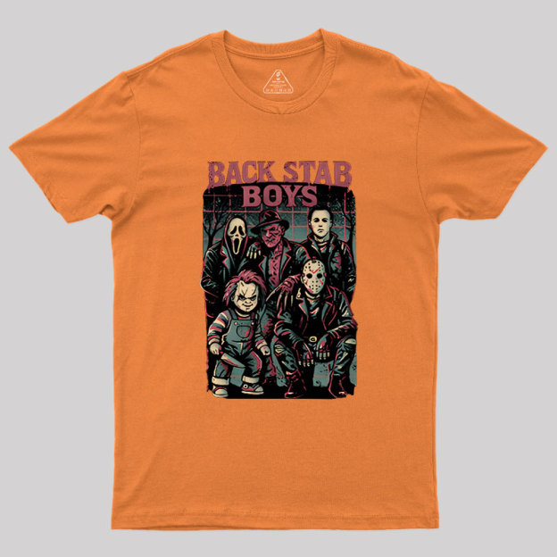 Back Stab Boys Geek T-Shirt