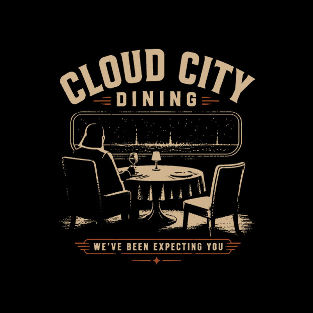 Cloud City Dining Geek T-Shirt
