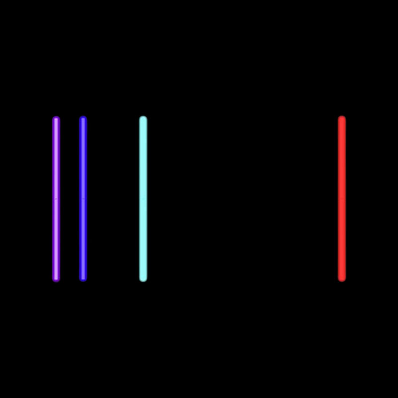 Hydrogen Emission Spectrum Geek T-Shirt