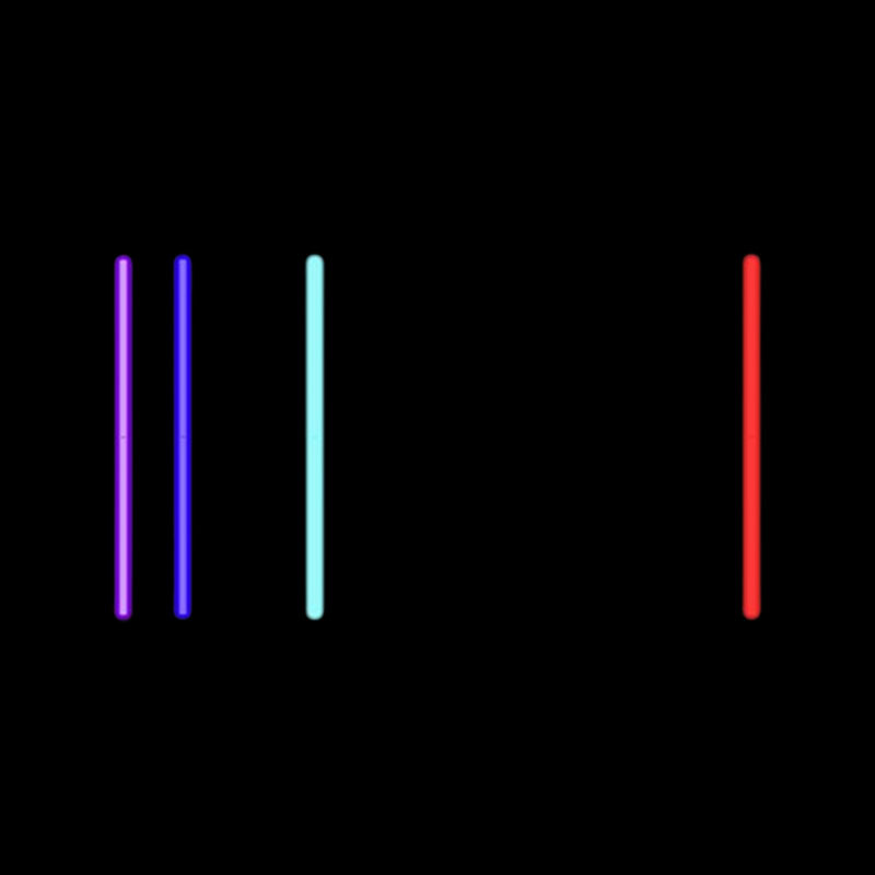 Hydrogen Emission Spectrum Geek T-Shirt