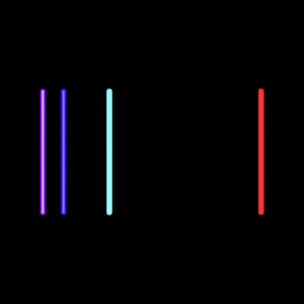 Hydrogen Emission Spectrum Geek T-Shirt