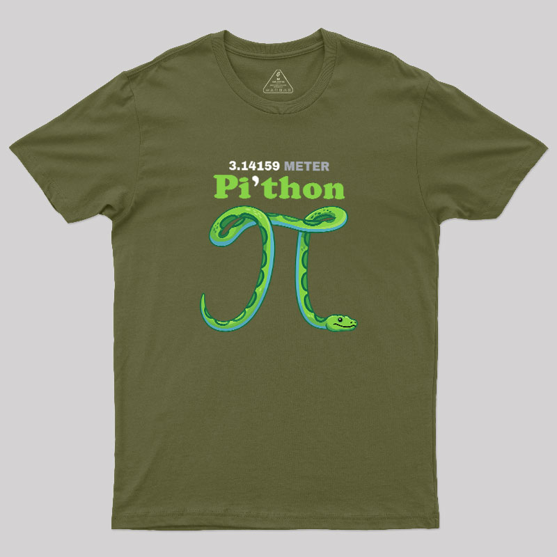 Pi-thon Geek T-Shirt