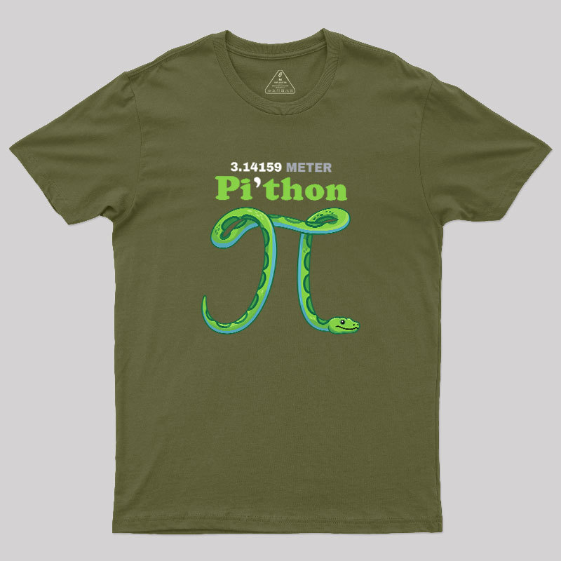 Pi-thon Geek T-Shirt