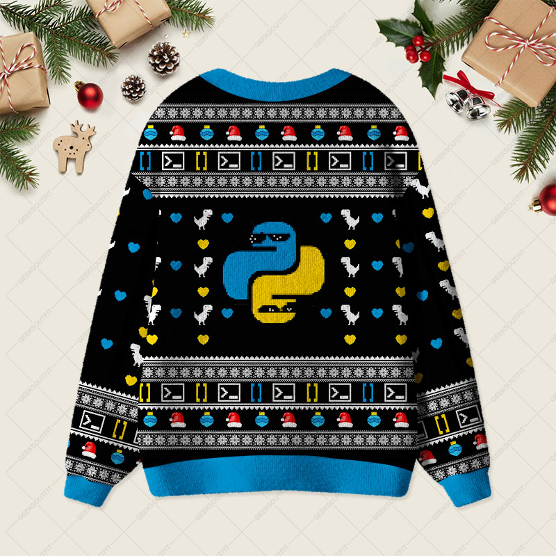 Programmer Funny Geek Ugly Cardigan Sweaters 